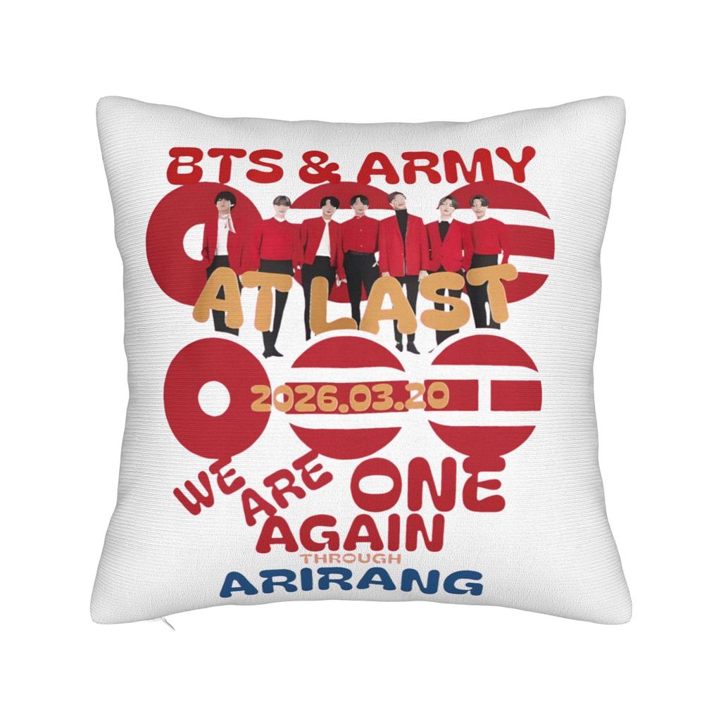 American Singer BBillie EEilish Square Pillow Case Polyester Cushions for Sofa Casual Pillowcase