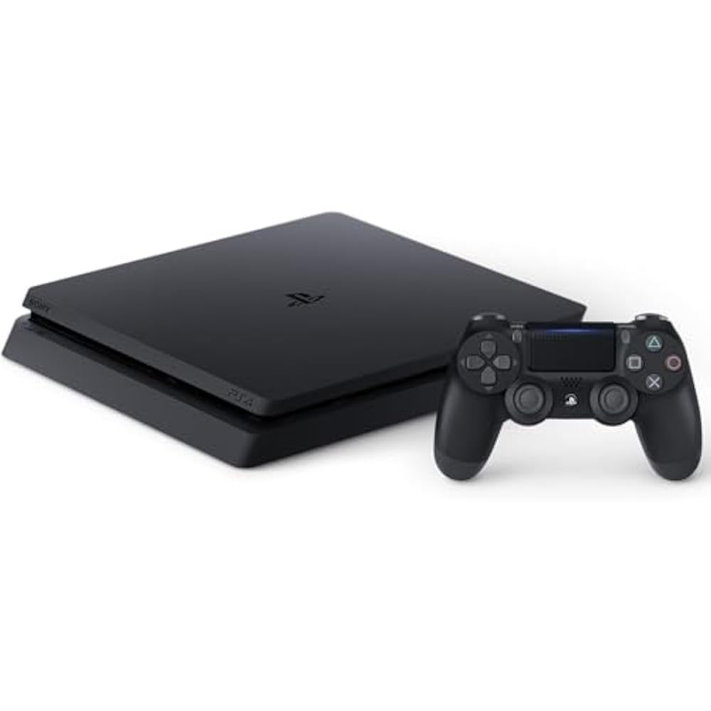 [Produkt odnowiony] SONY PlayStation 4 Jet Black 500GB (CUH-2100AB01) PlayStation 4 PlayStation...