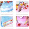 Bambini Dolcetti Torta Finta Giocattoli Cucina Simulati Plastica Taglio Cibo Oggetto Giocattolo Bambini Riconoscimento Oggetti Ragazzi Ragazza Regalo di Compleanno
