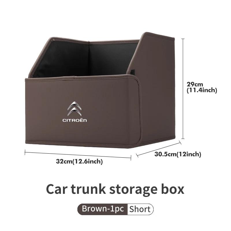 Big Capacity Car Storage Box Trunk Organizer Durable Collapsible For Citroen C5 C1 C2 C6 C4L DS3 DS4 DS5 C-Elysee Grand Berlingo aia256