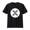 T-shirt XRP Coin Investissement Crypto vintage Lavé streetwear Unisexe Confortable Doux Élégant Légèrement Stretch Décontracté