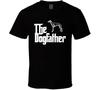 Greyhound Custom Dog Breed The Dogfather Black T Shirt