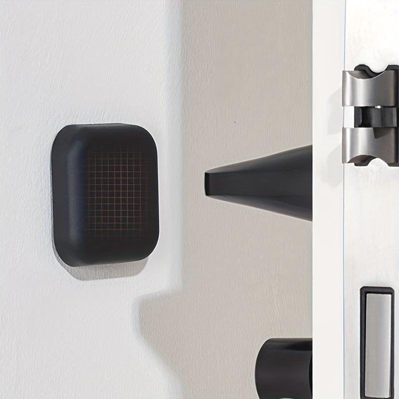 Self-Adhesive Silicone Door Stopper Wall Protectors - Touch-Controlled,Anti-Shock Buffer Guards for Door Handles,Door Protection