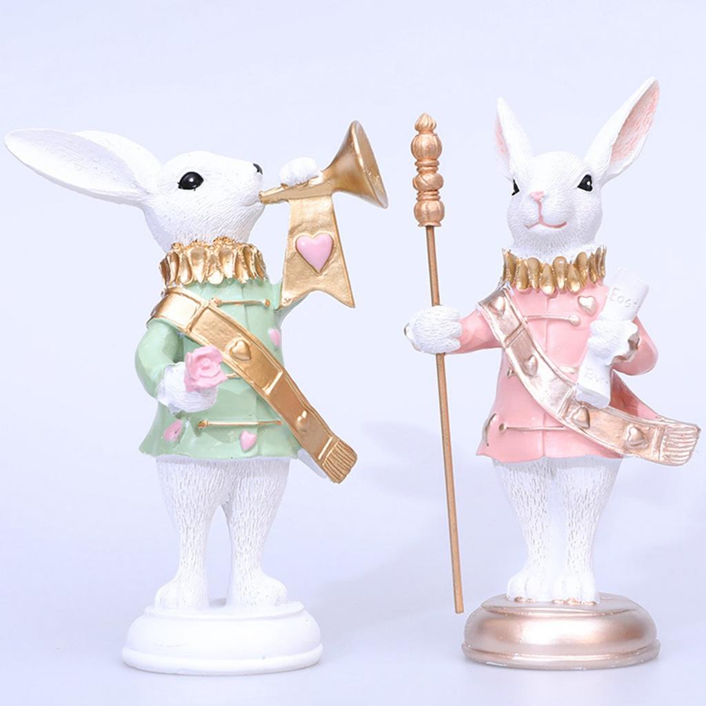 Easter Scepter Trumpet Home Resin Decoration Exquisite Elegant Cute Ornaments