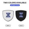 AABIT1 Car Stickers New Metal Shield Sticker Car Trunk Window Side Emblem Decorative Badge Decal For Volkswagen VW Scirocco GOLF MK6