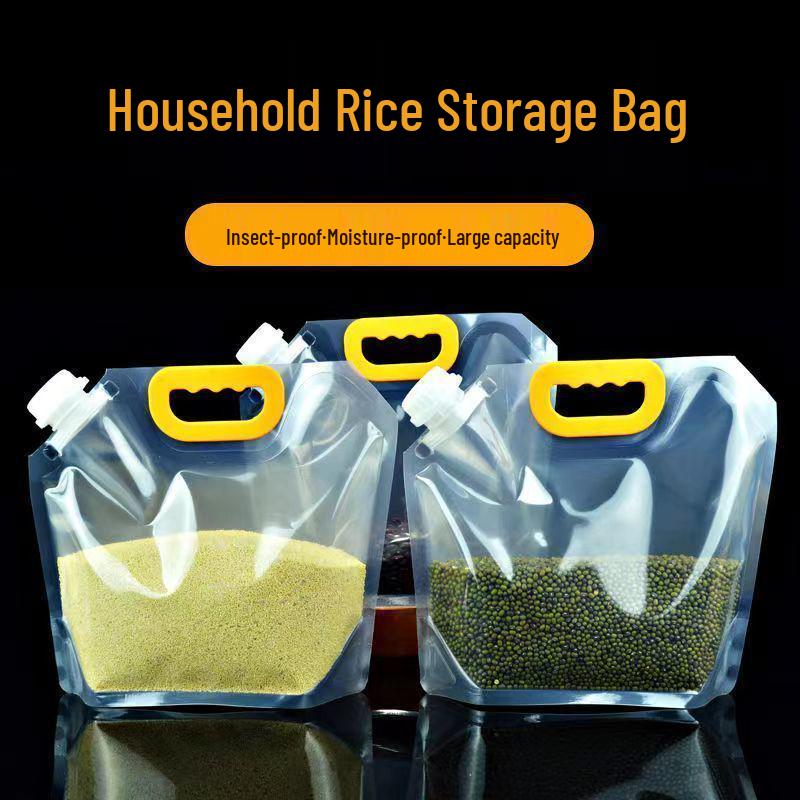 Large Grain Storage Bag with Spout Seal for Home Use