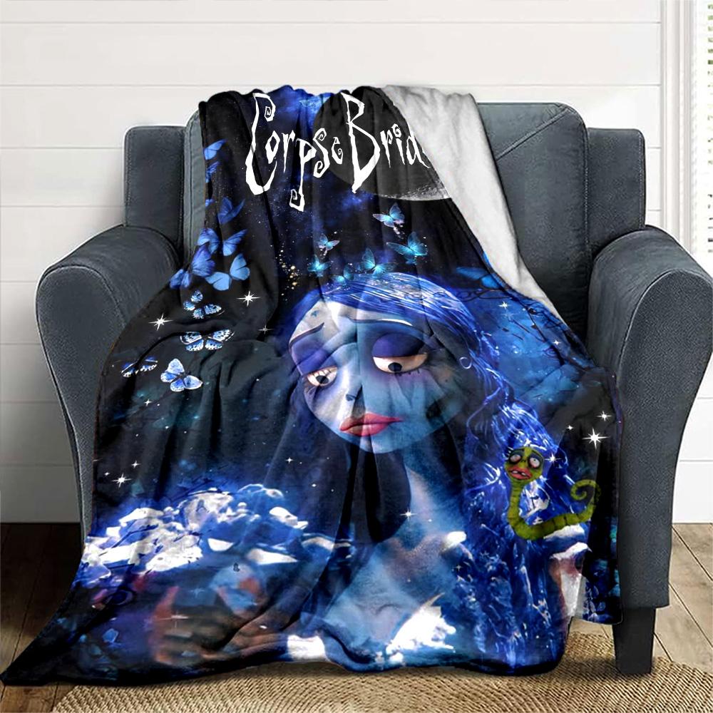 Leiche der Braut Druck Flanell Decke Hohe Qualität Warm Bequem Überwurf für Alle Jahreszeiten Perfekt für Geschenke Heimdeko
