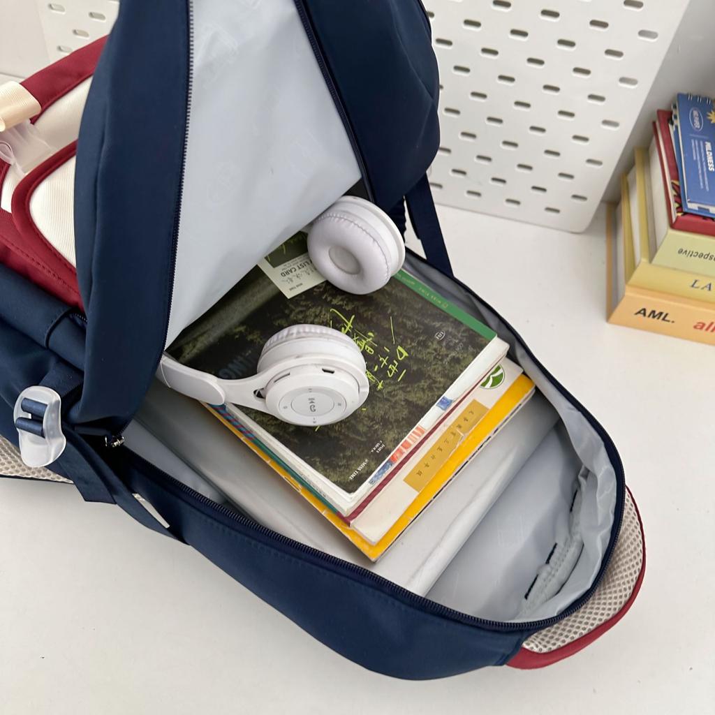 School bag high value back junior high school students casual simple lightweight versatile large capacity