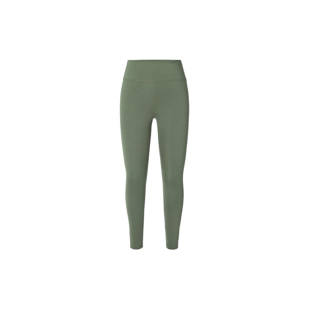Nike FW22 Solid Color Side Logo Print Leggings Women Leggings Olive-Green DQ5561-222