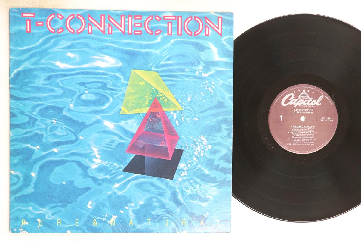 

LP Record T-CONNECTION - Pure & Natural ST12191 CAPITOL 1982 US Soul/Funk Used