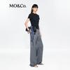 MO&Co. C+ Serie Mittelhohe Taille Gerades Bein Hose