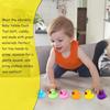 36 Pcs Mini Rubber Ducks, Rubber Ducks Multipack Yellow Orange Pink Blue Green Purple, Squeaking Floating Bath Toys for Kids, Great for Bath Time Par