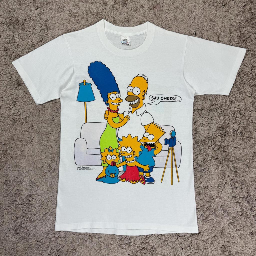 Vintage 80's The Simpsons Reality Life T-Shirt