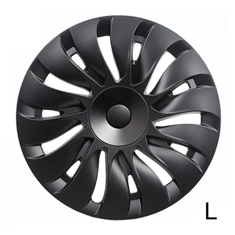 Tesla Model Y 19" Wheel Covers - Full Edge Wrap, Scratch-Resistant, Guanqin