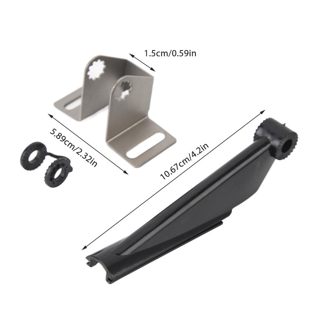 000 10262 001 Transducer Bracket Shockproof Bracket Skimmer Transom Mount Transducer Mounting Bracket Boat Installation