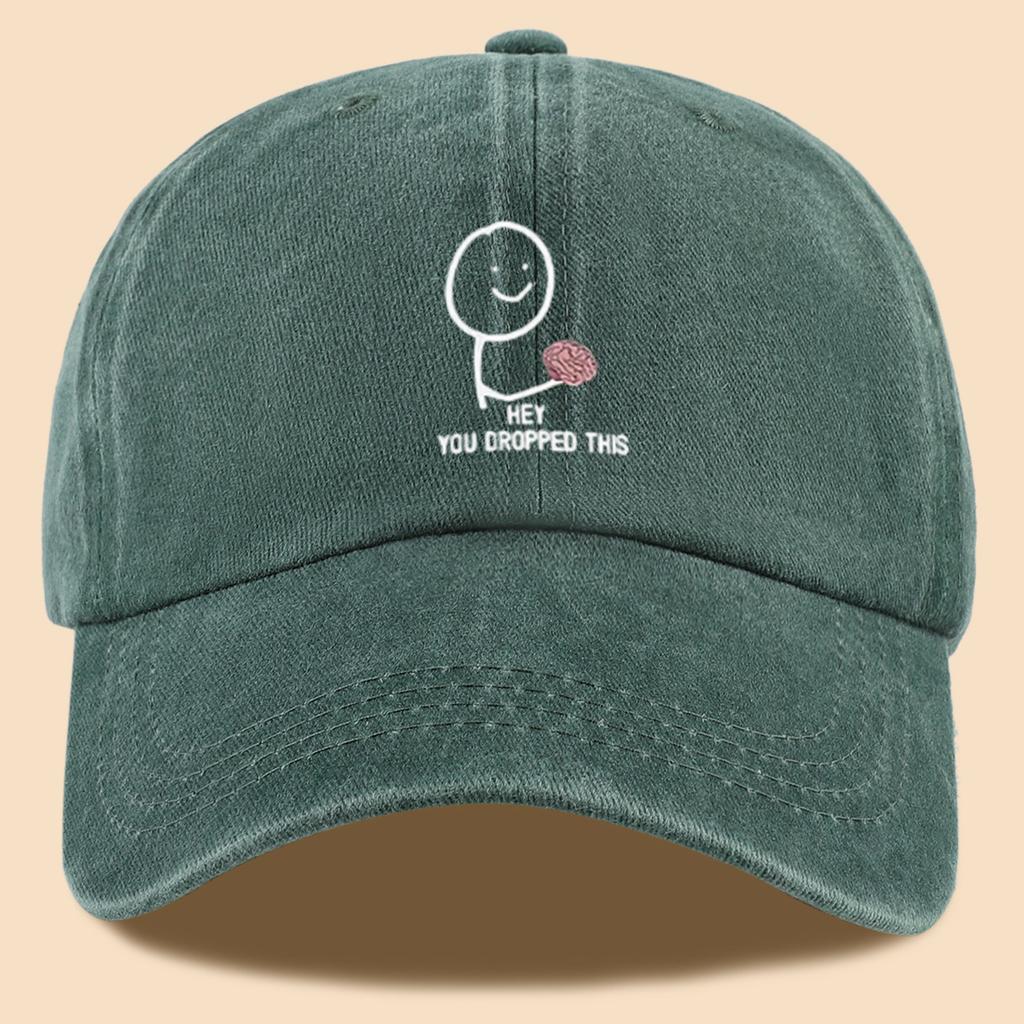 Trendy and Personalized Peaked Cap, Adjustable Outdoor Camping and Travel Check-in Baseball Cap