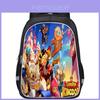 Cookierun Kingdom Backpack For Kids With Polyester Material And Scenic Pattern For School Use
