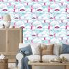 Unicorns, clouds, and rainbows wallpaper for living room and bedroom 50x1000