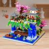 Chinese-Style Ancient Architecture Building Blocks Fairy Pavilion Toy for Children