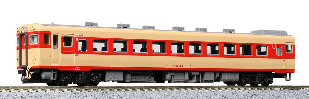 KATO N Gauge Kiha 58 Series Non-Air-Conditioned Express "Iide" 7-Car Set 10-1531 Diesel Train Model