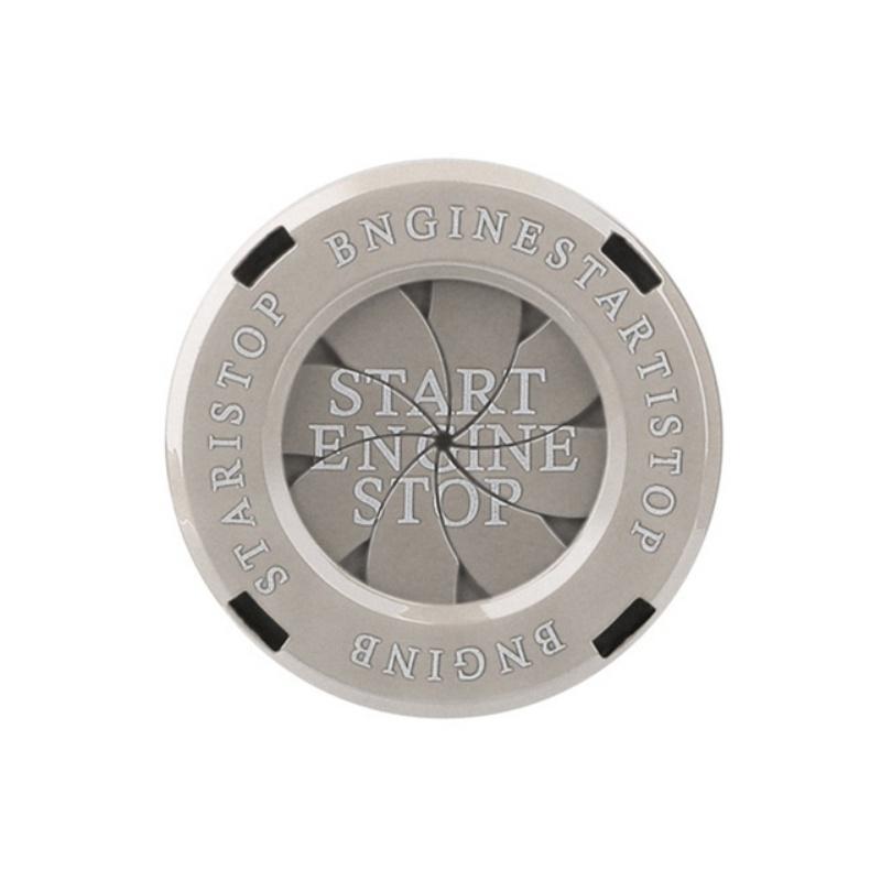 One-key Start Decoration Ring Blade-type Rotation One-key Ignition Ring Decoration Ring Car Protection Cover Cool Modification
