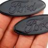 58x22mm Badge for Ford Car Steering Wheel Center Emblem Sticker Focus 3 MK2 Fiesta MK7 Mondeo Mk4 Fusion Kuga Transit Edge F150