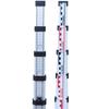5M Double-Segment Aluminum Leveling Staff with Survgeo Cover