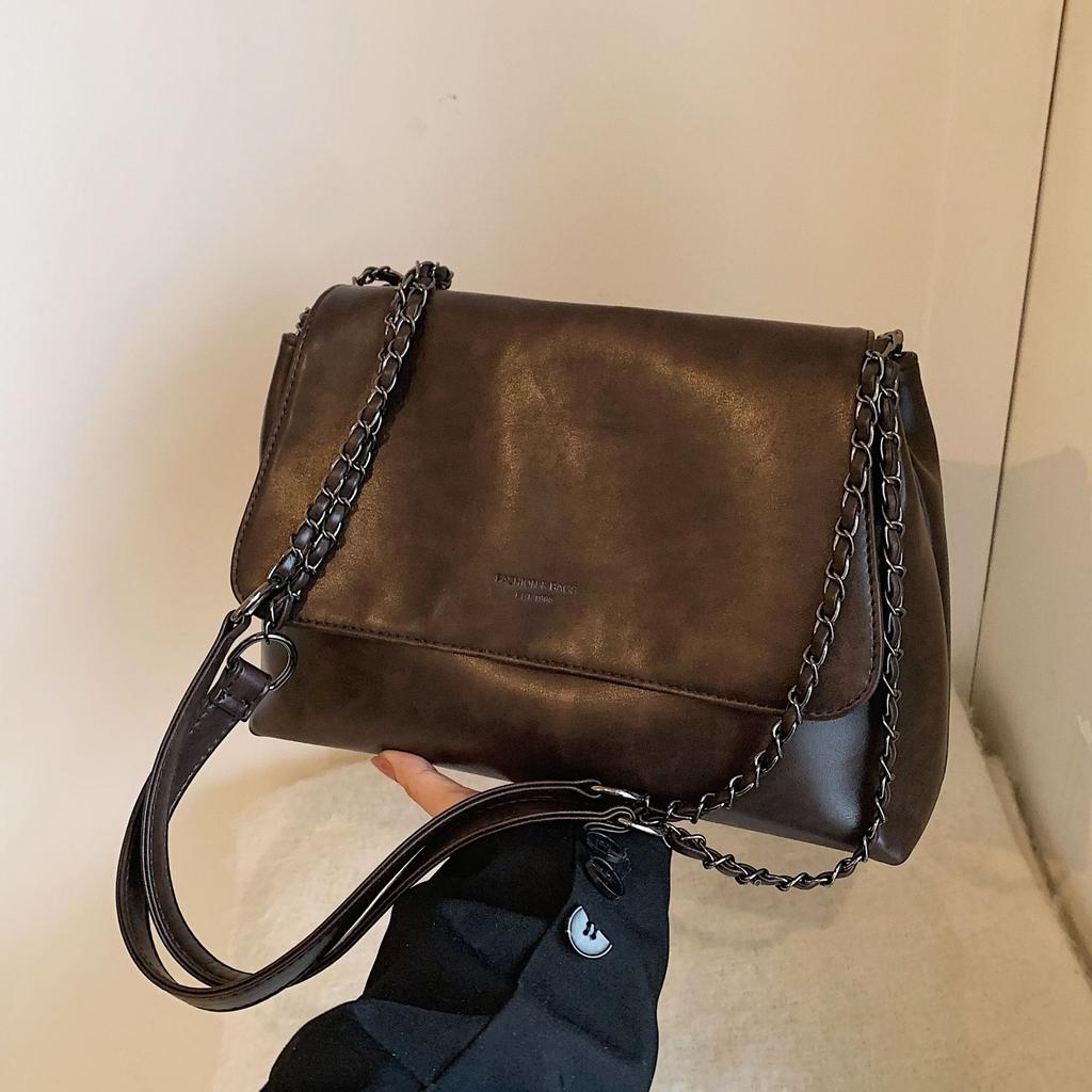 Large Capacity Underarm Bag Women'S Texture French Tote Bag Fashion Shoulder Messenger Bag