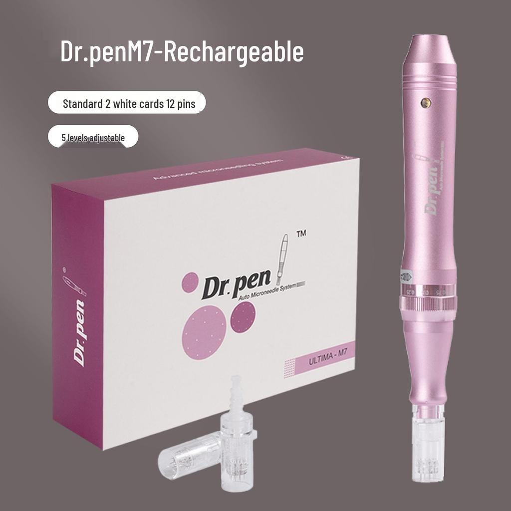 Dr. Pen M7-W Electric Microneedle Instrument with Bayonet Microneedle Heads