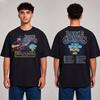 Luke Combs My Kinda Saturday Night Tour 2027 T-shirt Unisex a Due Lati Regalo per Fan