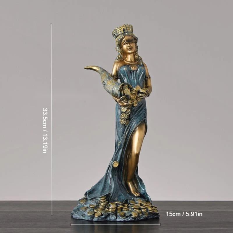 Resin Craft Nordic Sculpture Blinded Greek