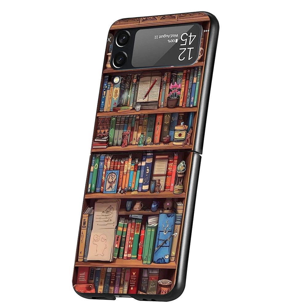 

Read Books illustration Reading Phone Case For Samsung Galaxy Z Flip 7 6 5 4 3 5G Cover ZFlip7 ZFlip6 ZFlip4 ZFlip5 ZFlip3 Coque Samsung Z Flip 4