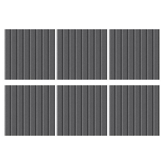 Large Cork Bulletin Board 11.8" X 11.8" Polyester Nail Boards Multi-Purpose Notes Photos Organizer for Office Home Classroom