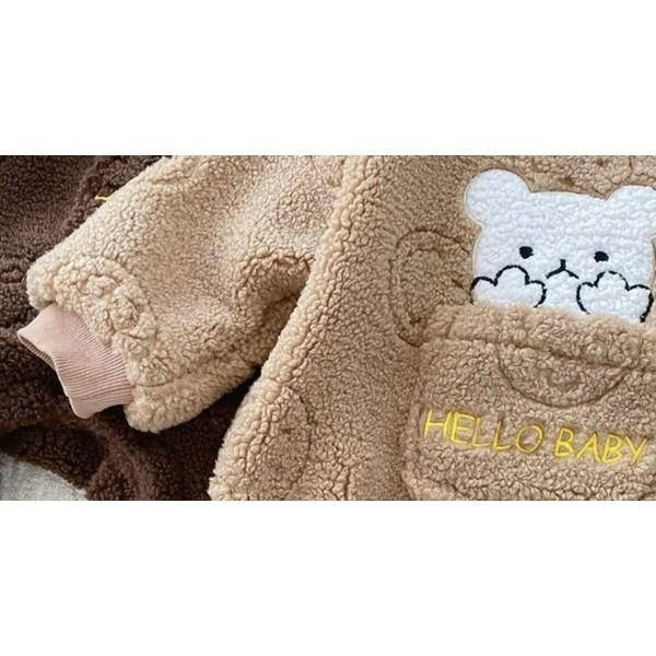 Venese Baby Pockets for Baby Pockets, Long -sleeved Space Suit Size No. 80, Korea Best Childrens Clothes