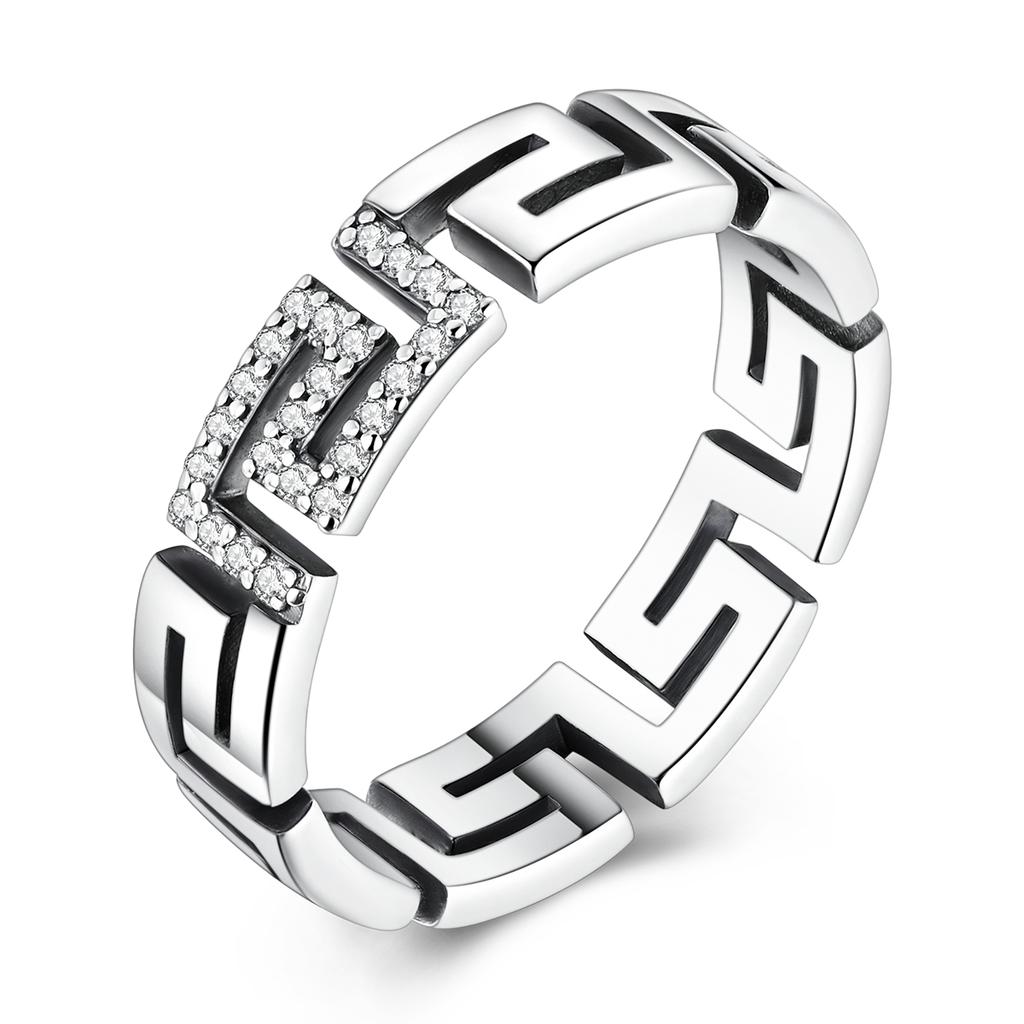 Original 925 Silver Ring For Woman Star Sun Butterfly Zircon For Engagement Weddling Party Fashion Jewelry