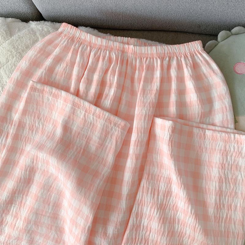 Women's Cloud Cotton Cartoon Pajama Set – Long Sleeve, Crew Neck, Plus Size, Outdoor Wear