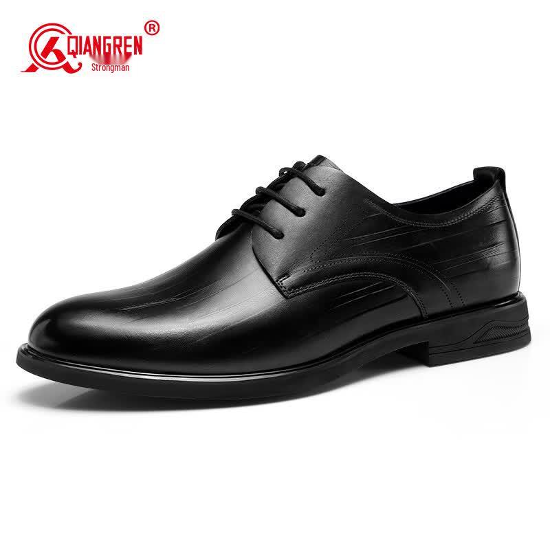 Qiangren Jihua 3515 Men s Formal Lace-up Leather Shoes 43