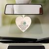 Heart-Shaped Sea Glass Friendship Decor Handmade Ceramics Heart Ornament for Christmas Tree Hanging Decor Sea Glass Art Friendship Keepsake