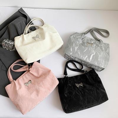 Popular Butterfly Tote Bag for Women New Fashion Commuting Women's Bag Large Capacity Personalized Shoulder Bag