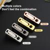 1set Volatilization Reduction Feature Sealing Metal Design Zip Cotton Base Inner Liner Modification