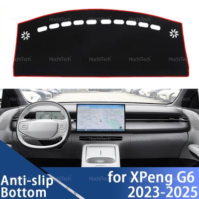 Auto Armaturenbrett Abdeckung Schutzpolster Armaturenbrett Sonnenschutz Teppich Anti-UV Armaturenbrettmatte für XPeng G6 Zubehör 2023 2024 2025
