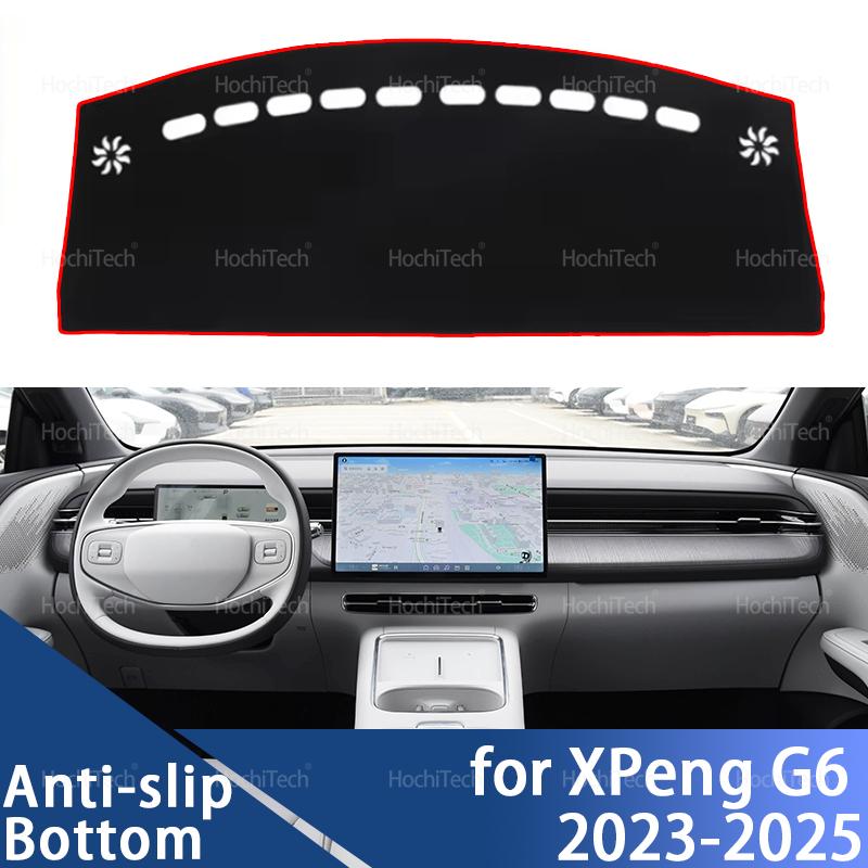 Car Dashboard Cover Protective Pad Dash Board Sunshade Carpet Anti-UV Dashmat for  XPeng G6 Accessories 2023 2024 2025