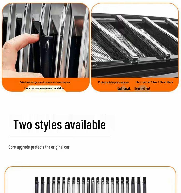 Zeekr 9X 2025-2026 Detachable Front Grille Insect Net Upgrade Accessory