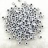 100pcs 7x4mm 6x6mm Mixed Alphabet Letter Beads Charms Beads for Making Jewelry Diy Handmade Bracelets Accessories