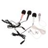 Mini Mikrofon 3,5 mm Tragbares Karaoke-Mikrofon All-in-One Kopfhörer Stereo Kabelgebundene Kopfhörer In-Ear Headset Gesangsartefakt