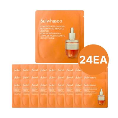 Koncentrēta žeņšeņa atjaunojoša ampula 0,8 ml x 24 loksnes
