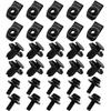 30pcs Clamps Bolts Clips Metal Nut Clamps Undertray-Cover