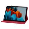 Per Samsung Galaxy Tab S7 FE (Tab S7 FE Wi-Fi SM-T730,SM-T733; Tab S7 FE 5G SM-T736B).Custodia per Tablet in Pelle PU con Squisito Design Floreale Goffrato