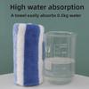 Bath Towel Wrapped In Thick and Enlarged Absorbent Face Wash, Home Wide Striped Coral Fleece Towel Set