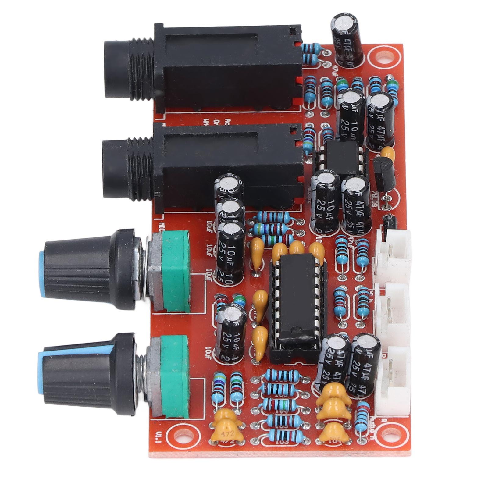 

PT2399 Digital Microphone Amplifier Module Karaoke Audio Reverberation Board DC12‑24V